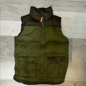 Lands' End Kids Olive Green Puffer Vest